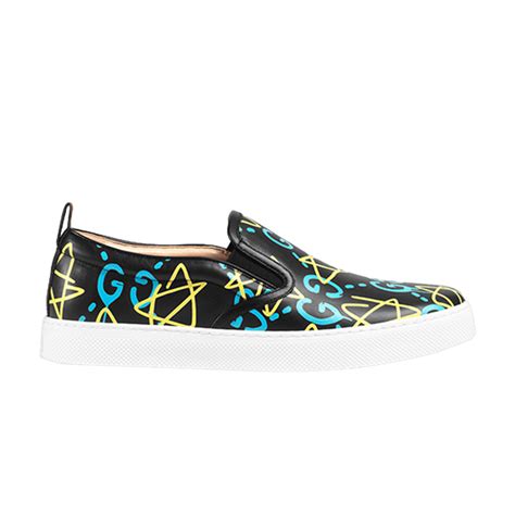 gucci gg slip-on stars|Gucci ace tennis shoes.